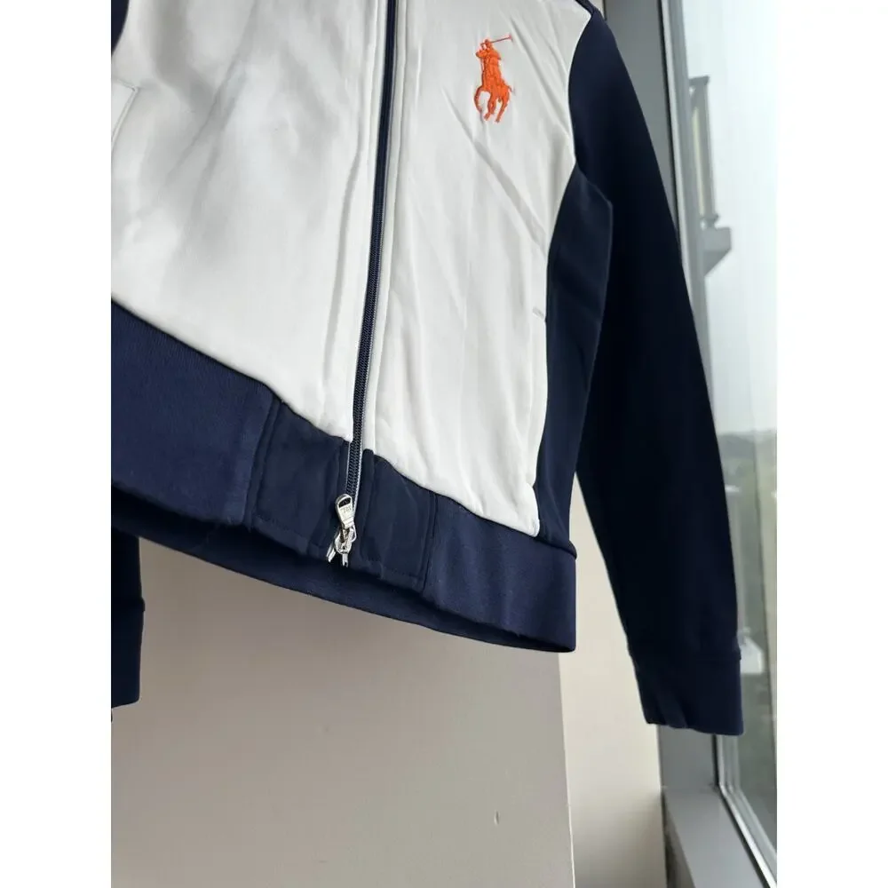 Polo Ralph Lauren US Open Ball Crew Track Jacket Sz L
